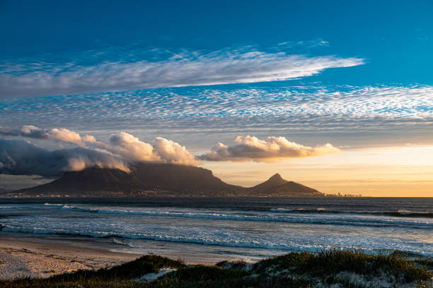 istock Cape Town (view from Bloubergstrand) during sunset, South Africa 1221888348