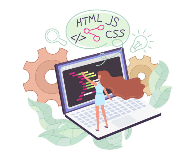 28.900+ Html Ilustrasi, Grafik Vektor, & Clip Art Bebas Royalti Terbaik ...