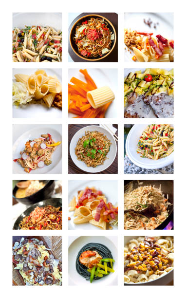 istock Collage of various pasta dishes 1221895352