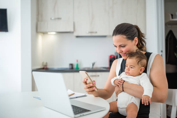 istock Business mom working from home 1221899616