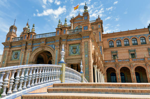 istock Spanish Steps in Seville, Spain 1221900324