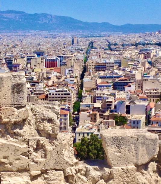 istock The streets of Athens from the Acropolis 1221900690