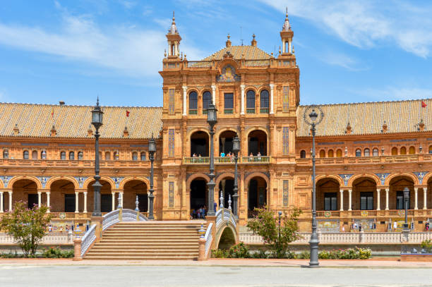 istock Spanish Steps in Seville, Spain 1221900691