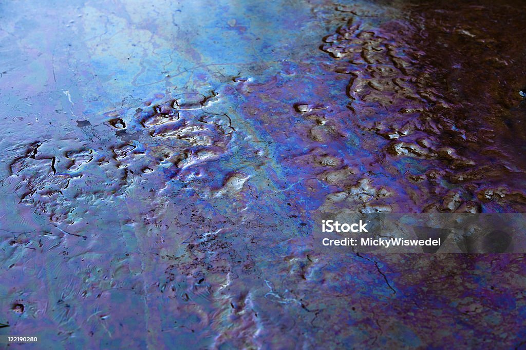 Contaminación de petróleo - Foto de stock de Agua libre de derechos