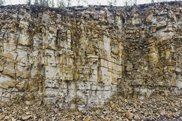 istock Rocky bank with fallen rock 1221905387