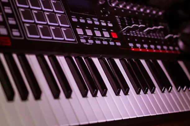 Keyboard Keys for home studio recording Digital Piano