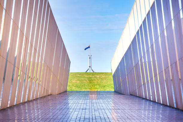 Canberra Parliament House in Sunrise
