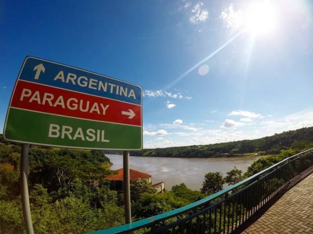 Triple border Brazil paraguay stock pictures, royalty-free photos & images