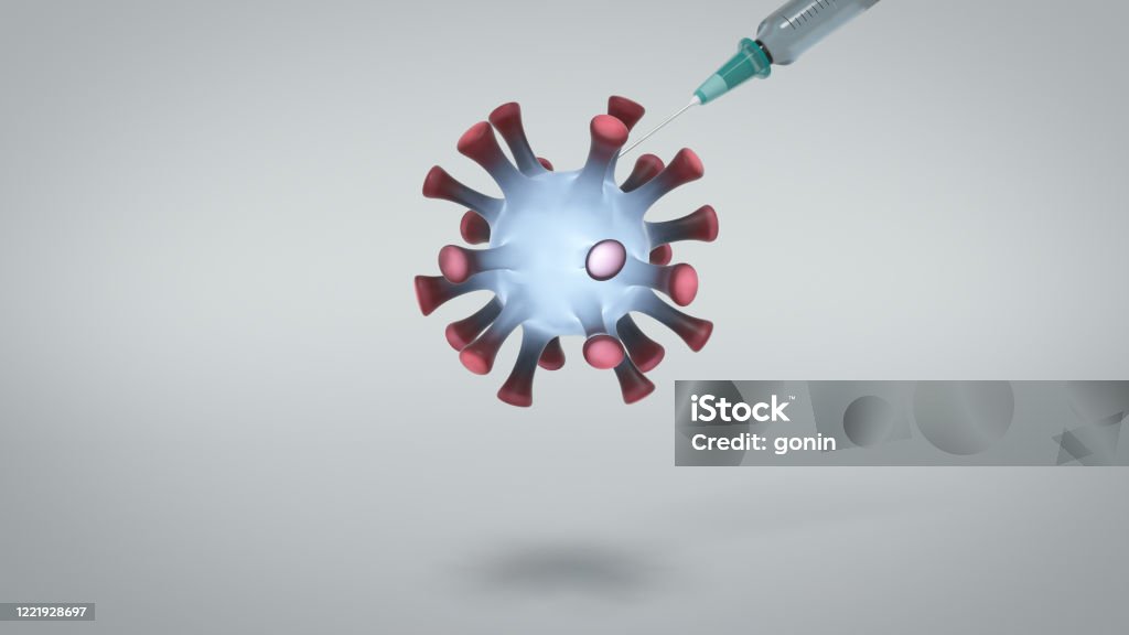 File Injector Virus Vector Virus Getting Injection 3d Render Stock Photo - Download Image Now ...