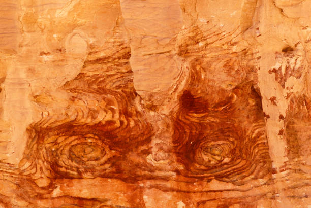 Red mountain view in middle East desert Sakhara