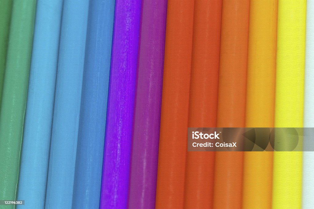 Карандаш Rainbow Абстрактный - Стоковые фото Абстрактный роялти-фри