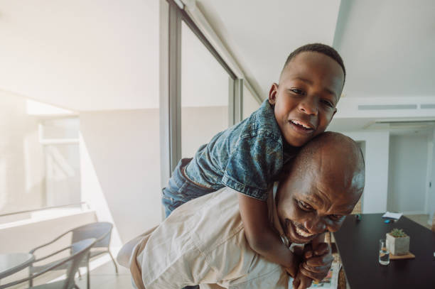 istock Granddad piggyback happiness with copy space 1221965751