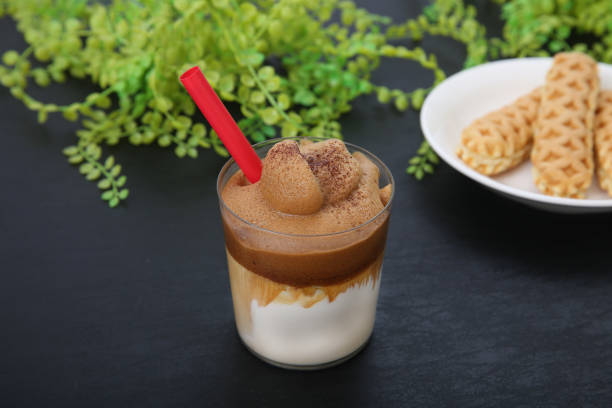 istock The drink which is called popular Dalgona Coffee in Korea 1221967931