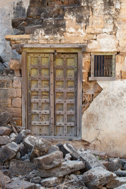 Destroyed Building From The Earthquake In Gujarat