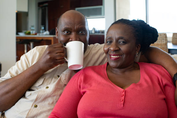 istock Happily Retired Together Looking at camera portrait 1221978489