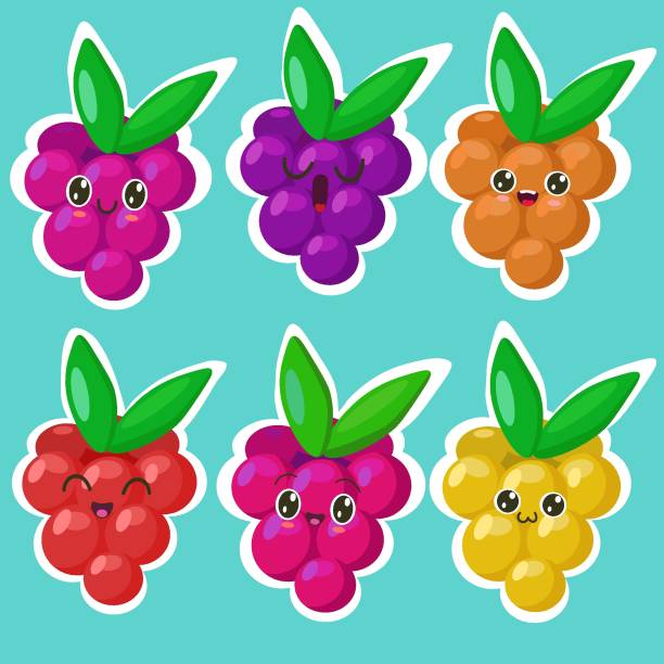 Smiley Face Raspberry 30+ Raspberry Smiley Face Backgrounds Illustrations, Royalty-Free ...