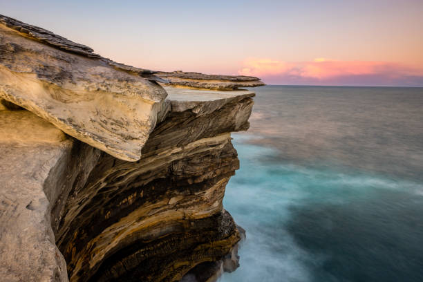 istock Sunset along the coastline at Kamay Botany Bay 1221987905