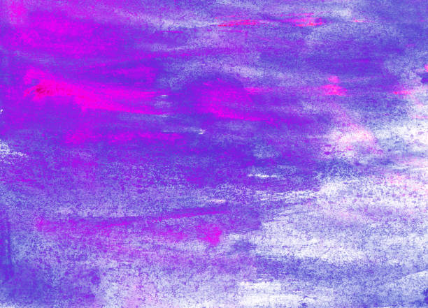 istock abstract textural background with pink, violet paint lines and brush strokes with white spots 1221989610