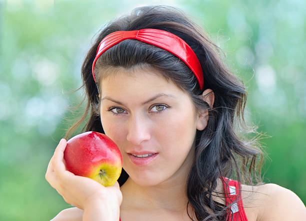 istock Young woman outdoors in summer 122199709