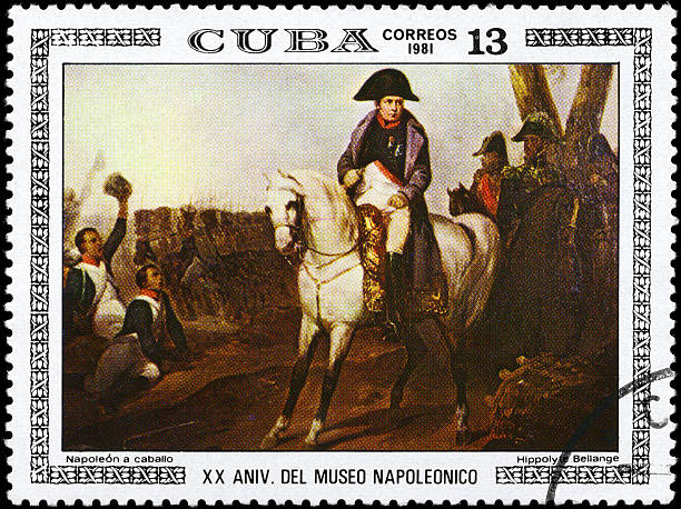 napoleon a cavalo - napoleon bonaparte - fotografias e filmes do acervo