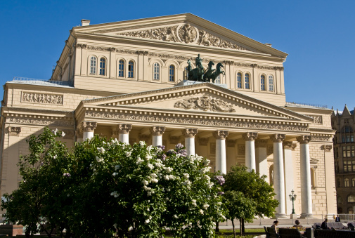 Moscow, Big (Bolthoy) opera and ballet theatre.