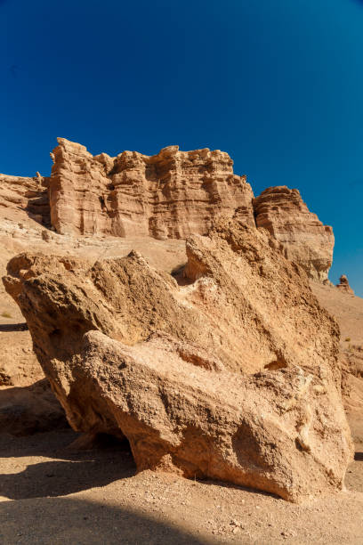 istock Charyn canyon is the famous place in Kazakhstan 1222012814