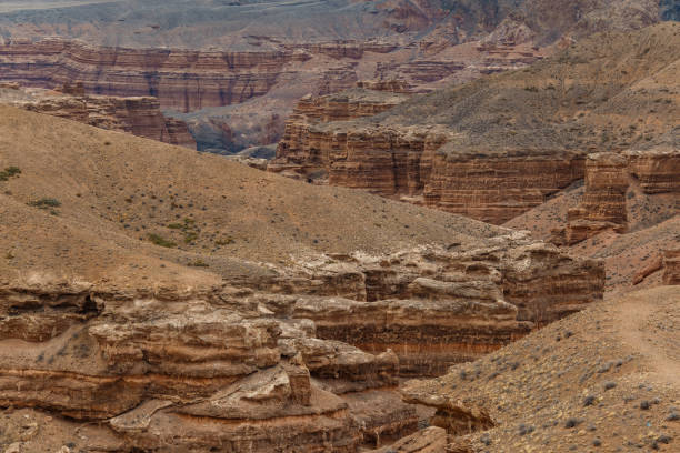 istock Charyn canyon is the famous place in Kazakhstan 1222013048