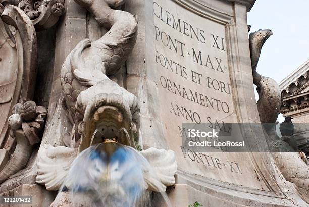 De Roma Barroco Beleza Praça Rotonda Pantheon Itália - Fotografias de stock e mais imagens de Antiguidade