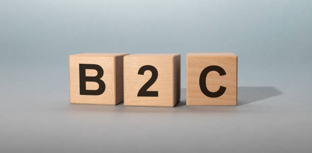 istock B2C inscription on wooden cubes on a gray background 1222017039