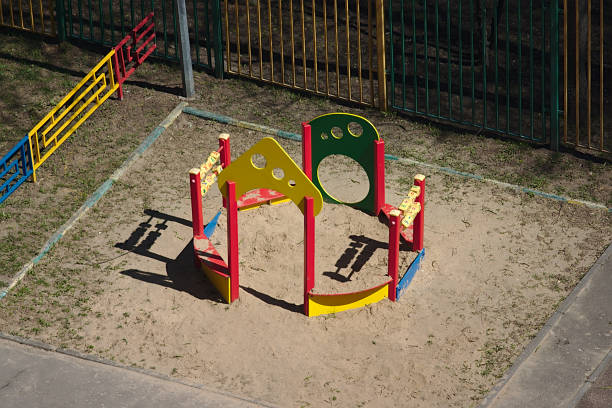 istock view from the window of an empty playground 1222019583