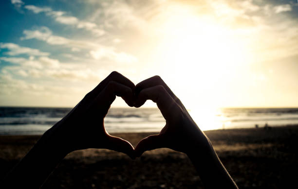 istock Child's hands shaping a heart 1222021736
