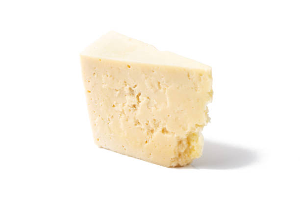 istock A piece of goat cheese isolated on white 1222021750