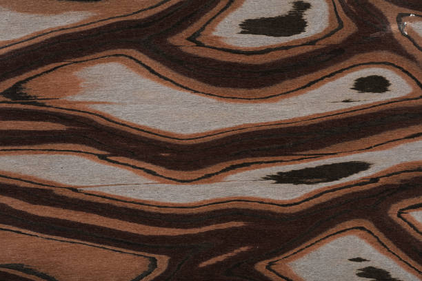istock Elegant designer veneer background with stylish surface. High quality wooden texture. 1222026665