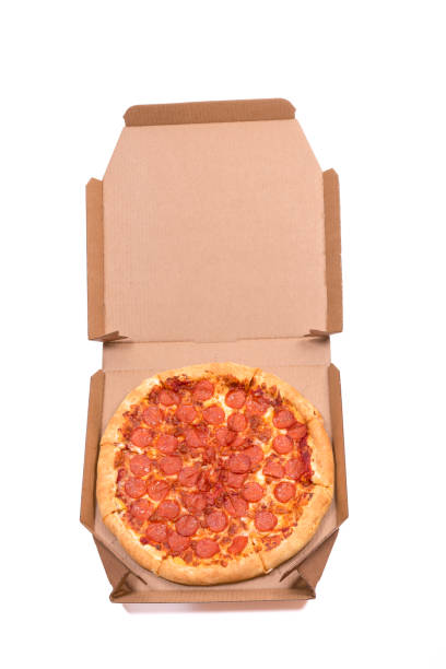 istock pizza in a paper box on a white background 1222029003