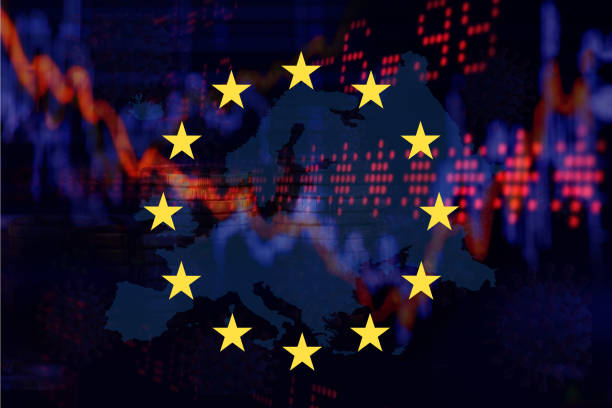 istock Coronavirus COVID-19 outbreak in UE. Europe Recession Risk. 1222029813