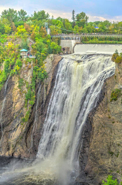 istock Montmorency Falls, Quebec City, Canada 1222030994