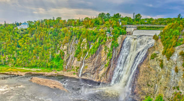 istock Montmorency Falls, Quebec City, Canada 1222030995