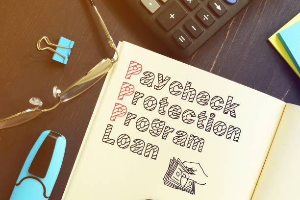 istock Paycheck Protection Program PPP Loan is shown on the business photo 1222040635