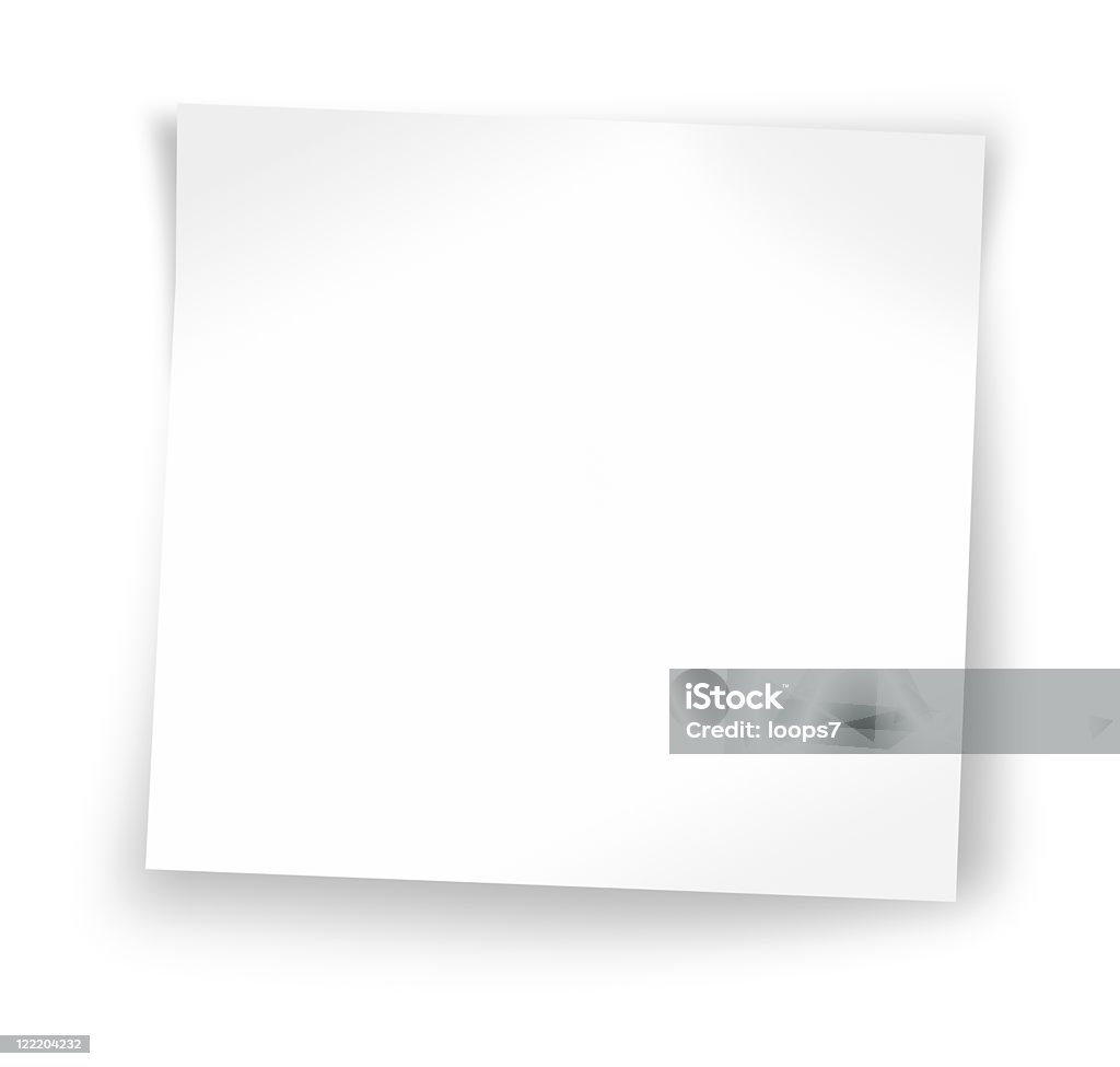 Papel Adesivo - Royalty-free Branco Foto de stock