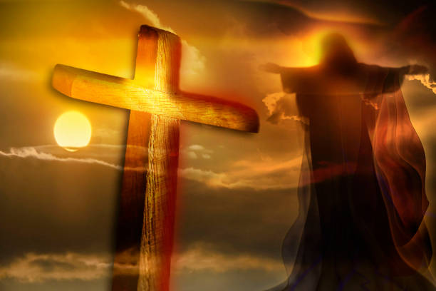 istock Jesus and the cross 1222042414