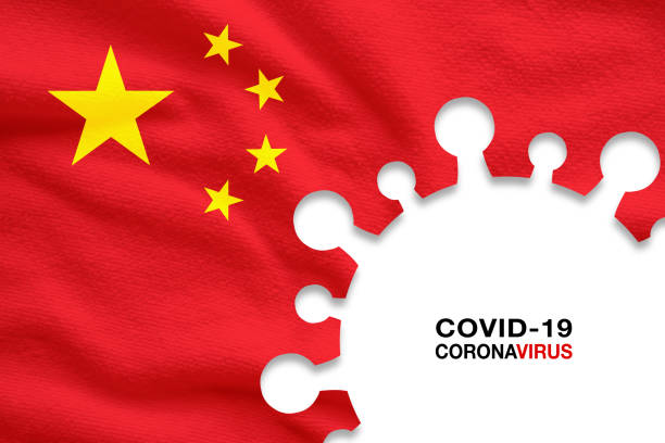 ilustrações de stock, clip art, desenhos animados e ícones de a deadly bite of covid-19 coronavirus on china - china covid