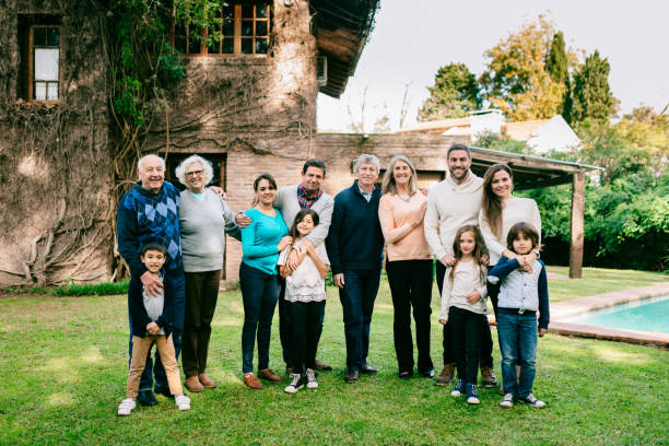 istock Multigenerational family reunion 1222047219