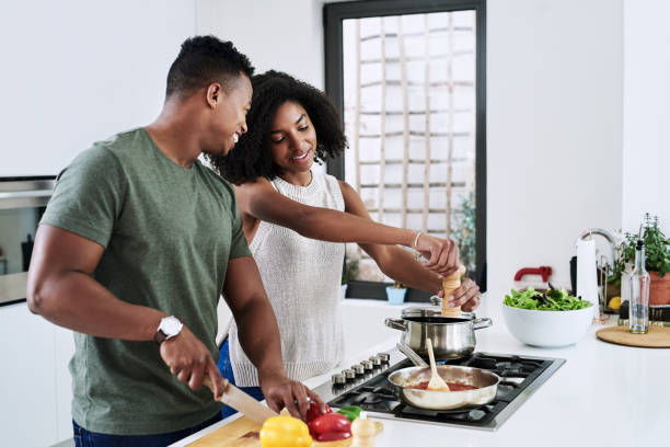 istock We're cooking up a storm together 1222049288