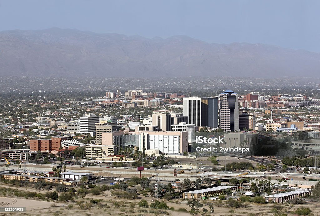 Vue de Tucson - Photo de Tucson libre de droits
