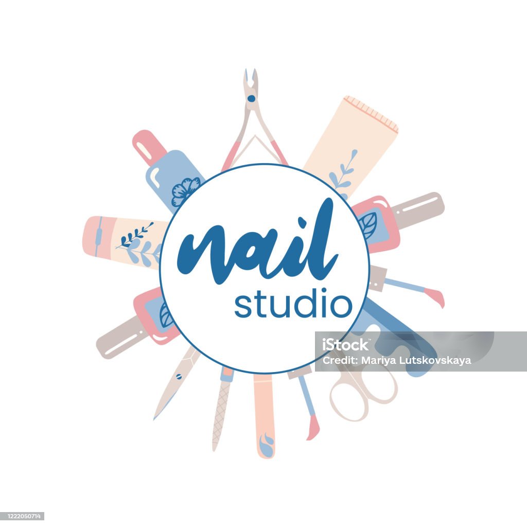 Manicure Banner Cartoon Color Vector Border Frame For Design Backgrounds  Cards Posters Isolated Illustration On A White Background Nail Salon  Wallpaper Stock Illustration - Download Image Now - iStock