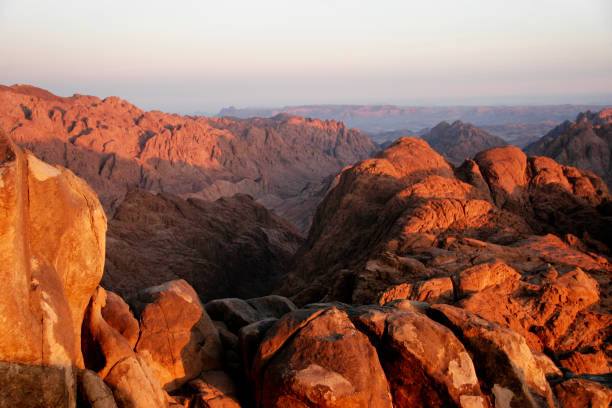 istock Sunrise at the Mount Sinai, Egypt 122205390