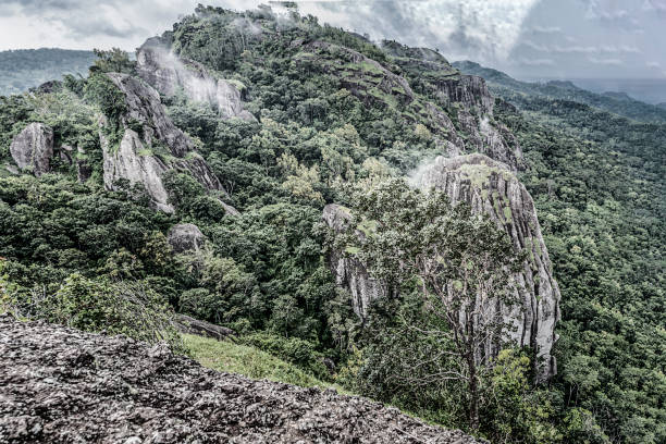 istock View on mountains from the top 1222054245