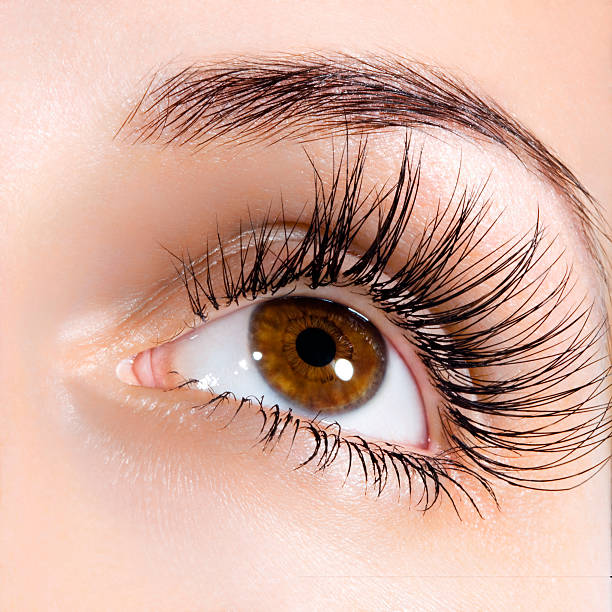 istock woman eye with long eyelashes 122205730