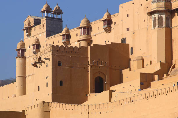 istock Majectic Amber Fort in India 1222063350