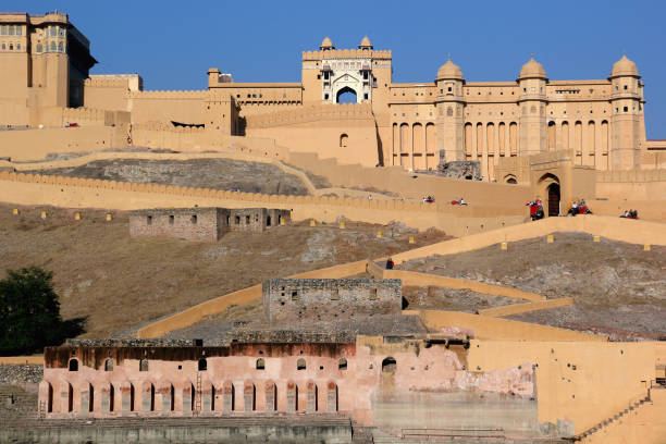 istock Majectic Amber Fort in India 1222064382